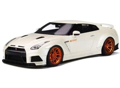 Nissan Prior Design PD750WB R35 GT-R (Resin Series 2016) in White Pearl