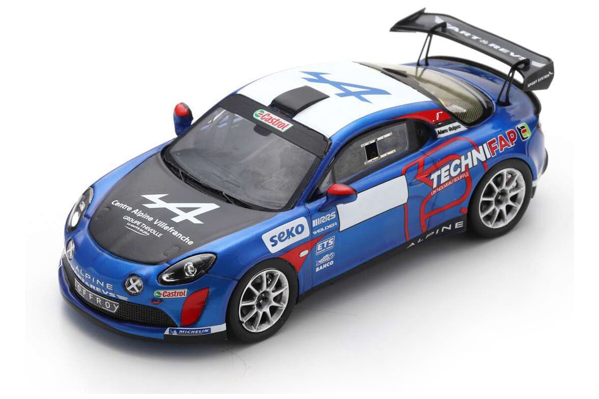 SOLIDO 1/18 - Alpine A110 RGT - Rallye Monte Carlo 2021
