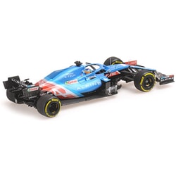 Alpine A521 Fernando Alonso (Bahrain GP 2021) in Blue