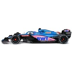 Alpine A522 Fernando Alonso (Monaco GP 2022) in Blue/Pink