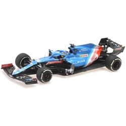 Alpine F1 Team A521 Fernando Alonso (No.14 Qatar GP 2021) in Blue