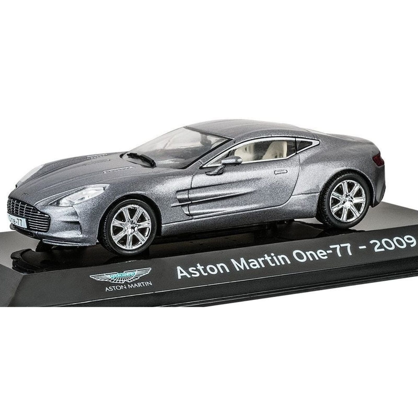 Aston Martin One 77 Diecast Model 1:43 scale Grey Ex Mag