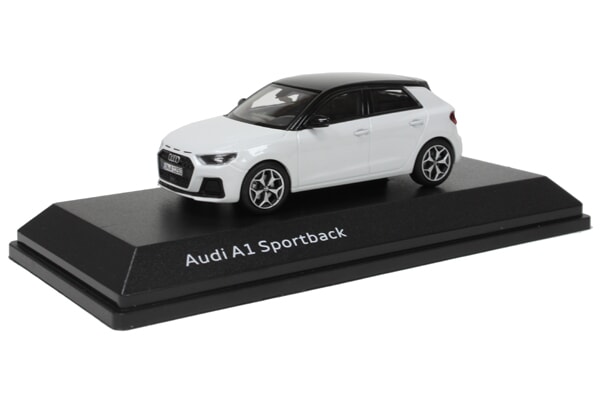 Audi A1 Sportback 2018 Échelle 1:43 Voiture Miniature - Blanc Glacier  (501.18.010.31) for sale online