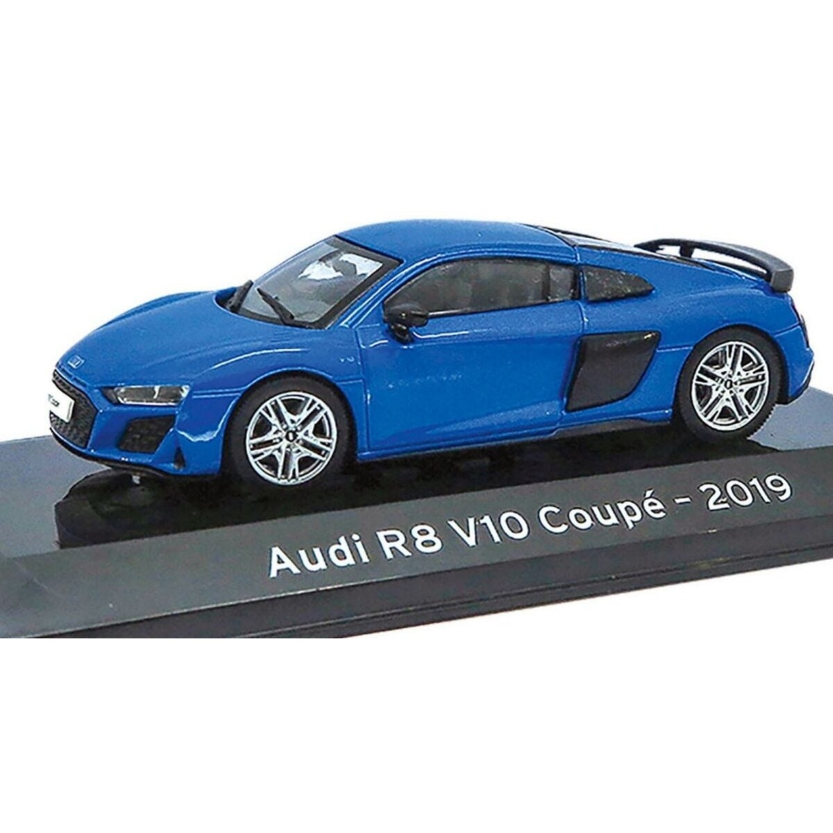Audi R8 V10 Coupe Diecast Model 1:43 scale Blue Ex Mag