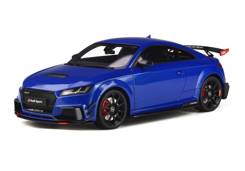 Audi TT RS Performance Parts Resin Model 1:18 Nogaro Blue