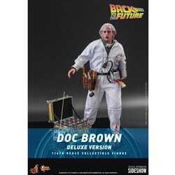 Doc Brown Deluxe Edition Figure From Back To The Future
