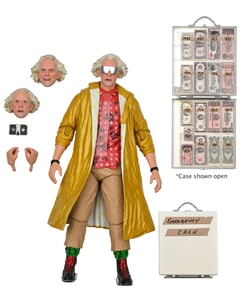 Ultimate Doc Brown Figure from Back To The Future Part 2 - NECA 53617