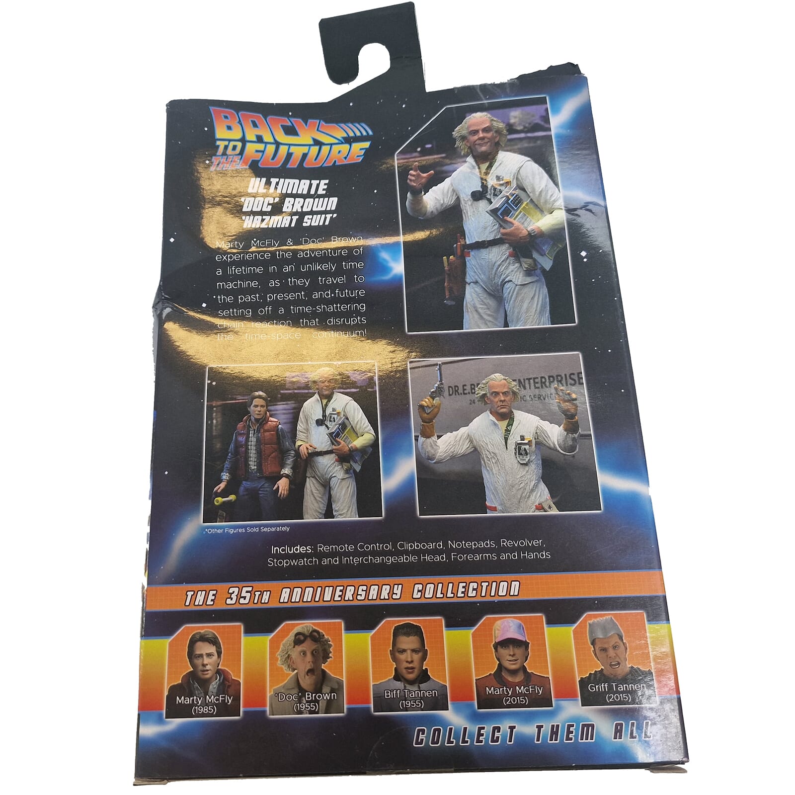 Neca Back to newest the Future Hazmat Doc Brown