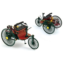 Benz Patent Motorwagen (1886) in Green