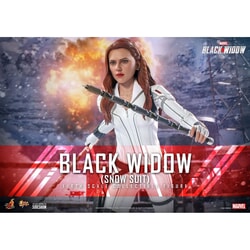 Black Widow Snow Suit Figure From Black Widow