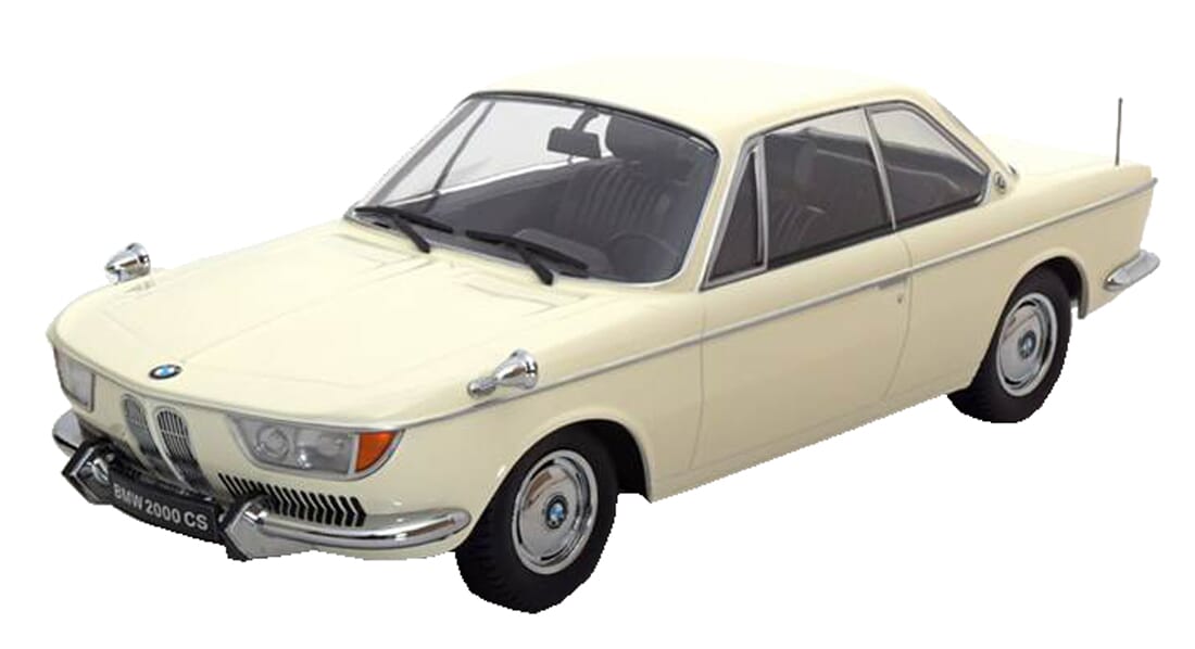 1965-1:18 #180123 KK-Scale BMW 2000 CS-Argent 
