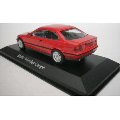 BMW 3 Series Coupe Diecast Model 1:43 scale Red Minichamps