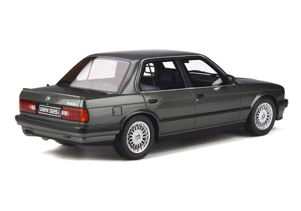 BMW 325i 4-Door E30 Resin Model 1:18 scale Dolphin Grey