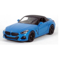 BMW Z4 Diecast Model 1:36 scale Blue Kinsmart
