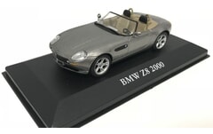 BMW Z8 Diecast Model 1:43 scale Dark Silver Ex Mag
