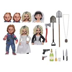 Chucky and Tiffany Ultimate 2-Pack Figure Set from Bride Of Chucky - NECA 42114