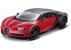 Bugatti Chiron Sport Diecast Model 1:18 scale Red and Black