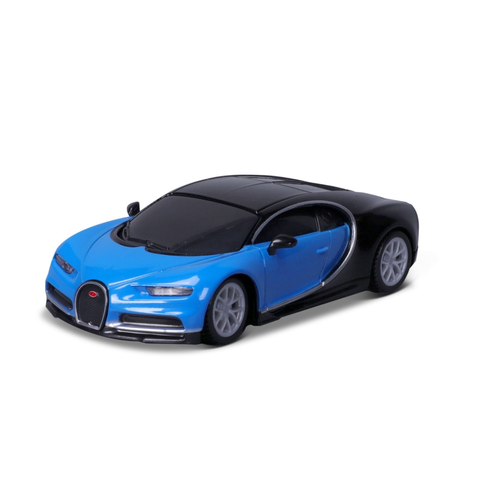 Bugatti Chiron Toy 1:41 Maisto Blue/Black scale