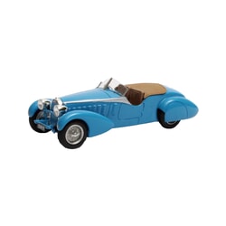 Bugatti Type 57 TT Bertelli Therese Resin Model 1:43 Blue