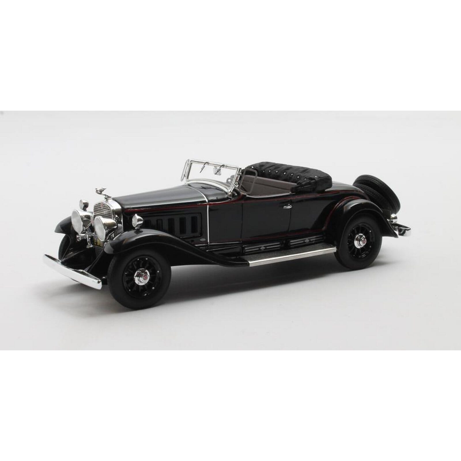 Cadillac High Top S and S Diecast Model 1:43 scale Black Neo