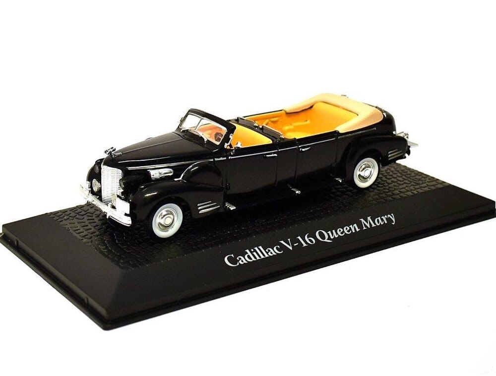 Cadillac High Top S and S Diecast Model 1:43 scale Black Neo