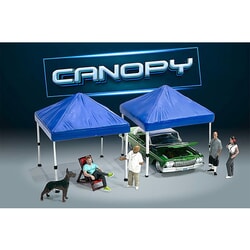 Canopy Set of 2 in Blue
