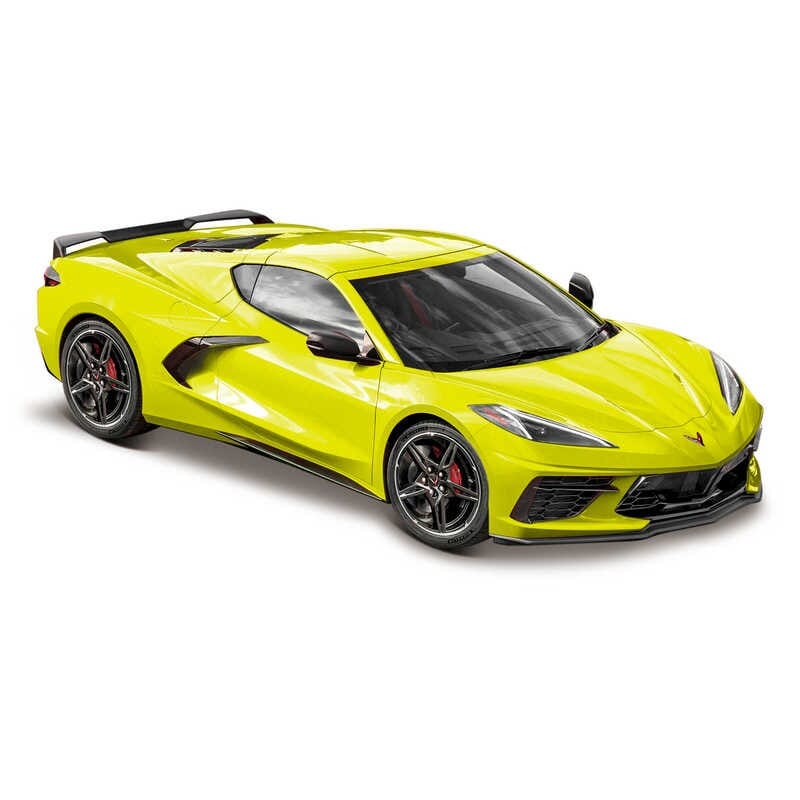 c8 corvette plastic model