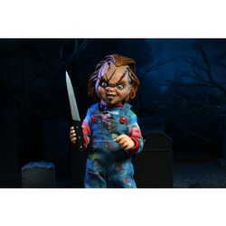 Chucky And Tiffany 2 Pack Figure Set From Child's Play Bride Of Chucky