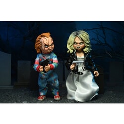 Chucky And Tiffany 2 Pack Figure Set from Child's Play Bride Of Chucky - NECA 42121