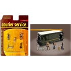 Courier Service Figure Set 1:64 scale Diorama Accessory by American Diorama
