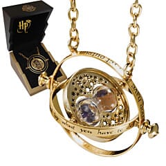 Time Turner Gold Plated Sterling Silver Prop Replica From Harry Potter in Gold