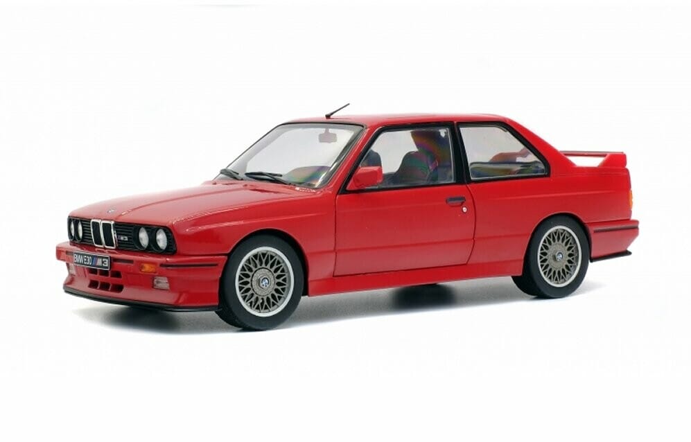 Minichamps 155026008 1:18 BMW 323I (E30) -1982-Red (Carmine) Collectible  Miniature Car, Red