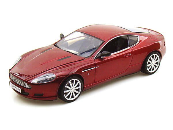 MOTOR MAX 73174R 73174S ASTON MARTIN DB9 COUPE model cars red silver 1:18th