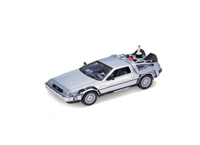 224003G Set of 3 for sale online Welly Diecast DeLorean Time Machine