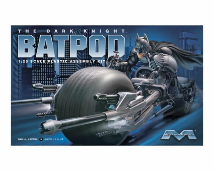 Bat Pod 1:25 scale Plastic Model Kit by Moebius