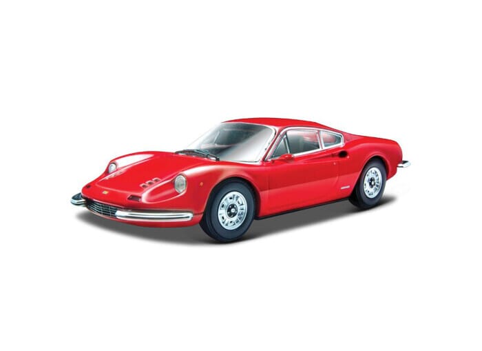 Ferrari Dino 246 GT Diecast Car Model 1:24 Scale Vehicle Collections By Bburago 
