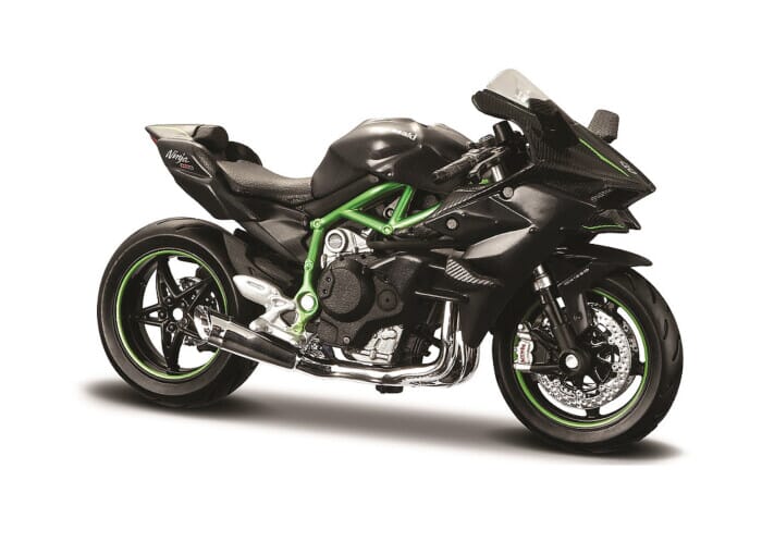 Kawasaki H2R 1:18 scale Maisto Diecast Model Motorcycle | minimodelshop.com