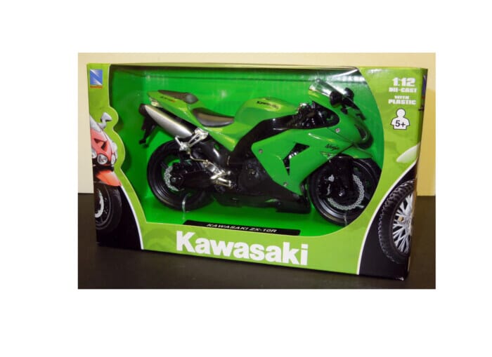 New Ray Toys 1:18 Scale Motorcycles Diecast Model Kawasaki Ninja ZX6 Motorbikes 