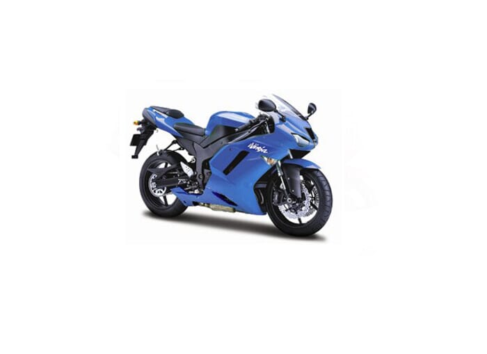 Maisto Kawasaki Ninja ZX-6R Black/Red Motorcycles 1/12 Diecast Model 