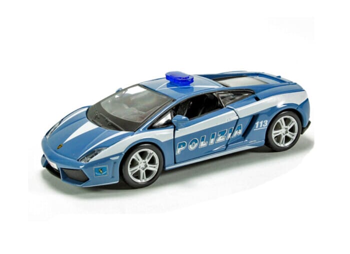 toy gift scale 1:32 Lamborghini Gallardo LP 560-4 Polizia Bburago 18-43025 