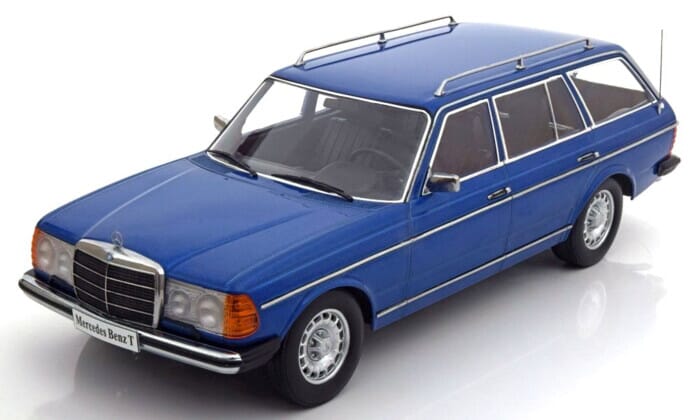 mercedes w123 scale model