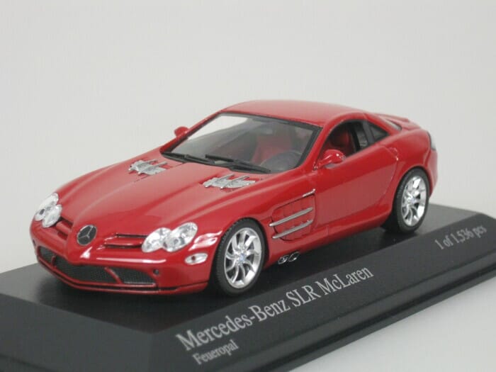 1:43 MINICHAMPS 400033024 Mercedes-Benz SLR McLaren 2003 Red 