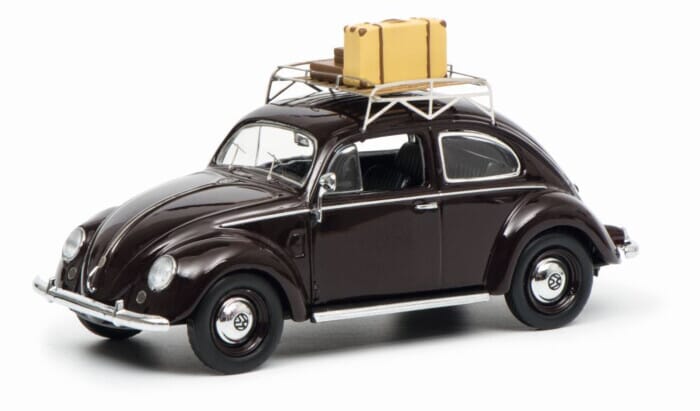 VW Beetle Brezelkaefer Diecast Model Car 