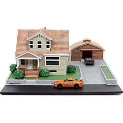 Toretto House Diorama and Vehicle Set From Fast And Furious