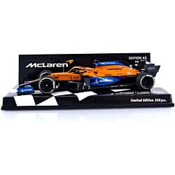 McLaren MCL35M Daniel Ricciardo (No.3 French GP 2021) in Orange/Blue