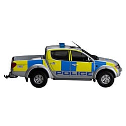 Mitsubishi L200 (Gloucestershire Police Department) in Silver/Blue/Yellow