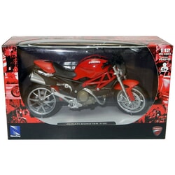 New-Ray Toys 1:12 Ducati Monster Plastic Model Motorcycle 44023A