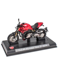 Ducati Monster 1200 S 2014 1:24 scale Ex Mag Diecast Model Motorcycle