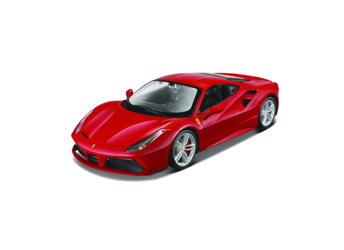 MAISTO retailer FERRARI 488 GTB RED 1:18 SCALE METAL DIECAST CAR