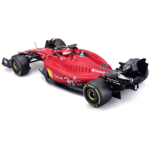 1:18 BURAGO 2022 Ferrari F1-75 #16 Charles Leclerc Diecast Car F1